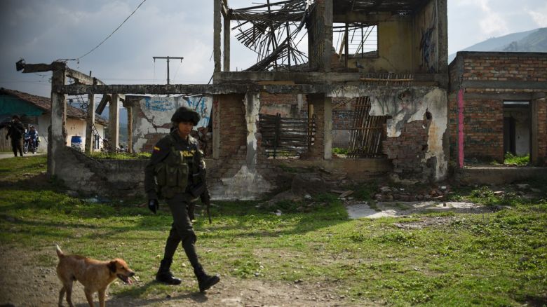 Colombia soldier - AFP: Getty Images
